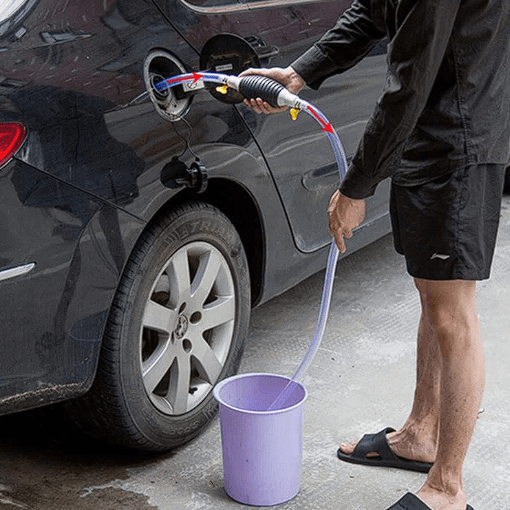 Bomba con manguera para succión de líquidos 💧