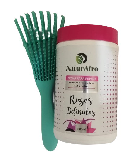 Crema Definidora de Rizos con Cepillo RizoRevive®