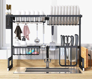 Organizador Escurridor de Platos Galvanizado