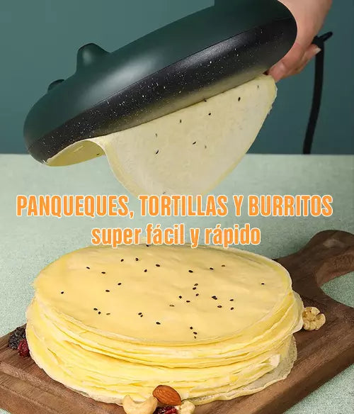 Máquina Eléctrica para Crepes Antiadherente S