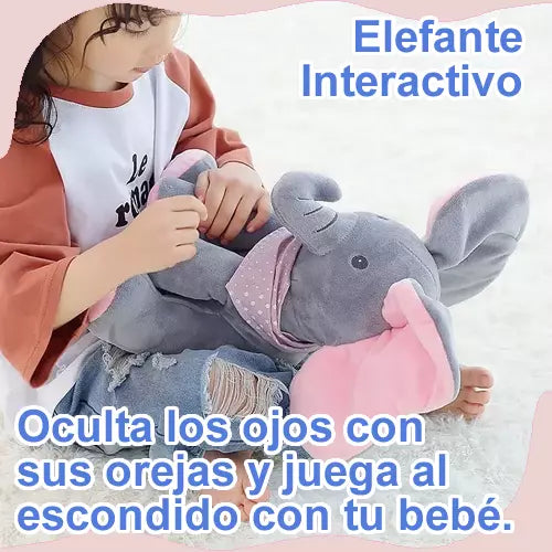 ELEFANTE MUSICAL INTERACTIVO DE PELUCHE La Iguana Shop